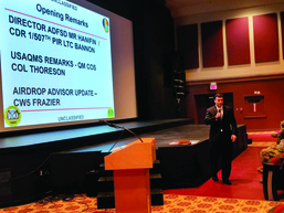 Quartermaster School hosts airborne commuity training event