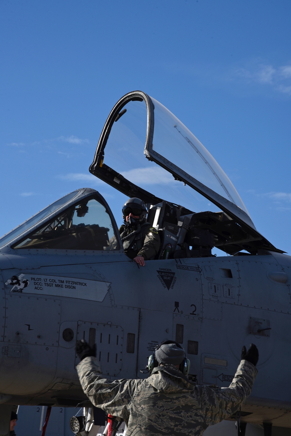 Col. Zurkowski Fini Flight