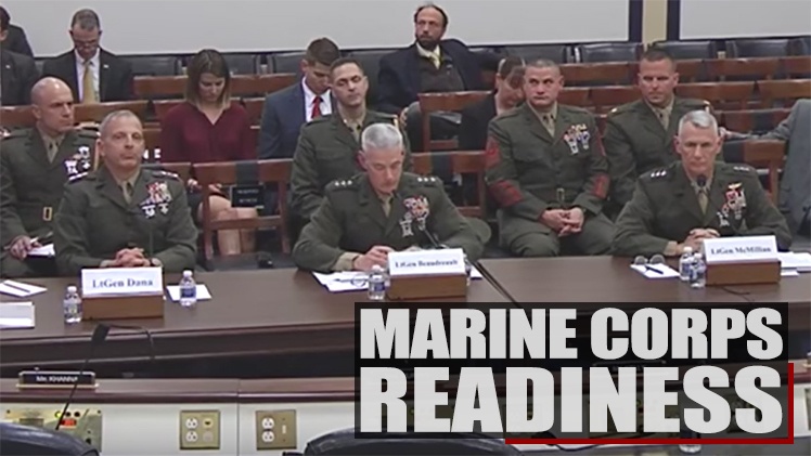 Marine Generals Testify before House Committee