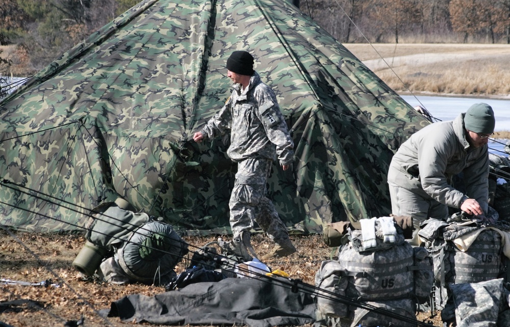 Cold-Weather Operations Course Class 18-05 operations at Fort McCoy