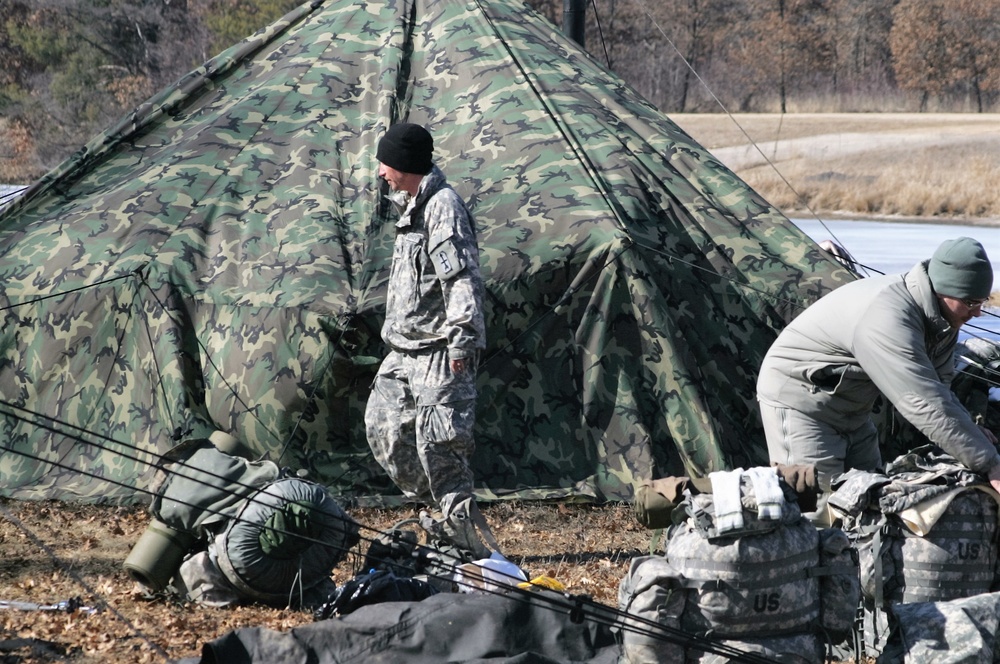 Cold-Weather Operations Course Class 18-05 operations at Fort McCoy