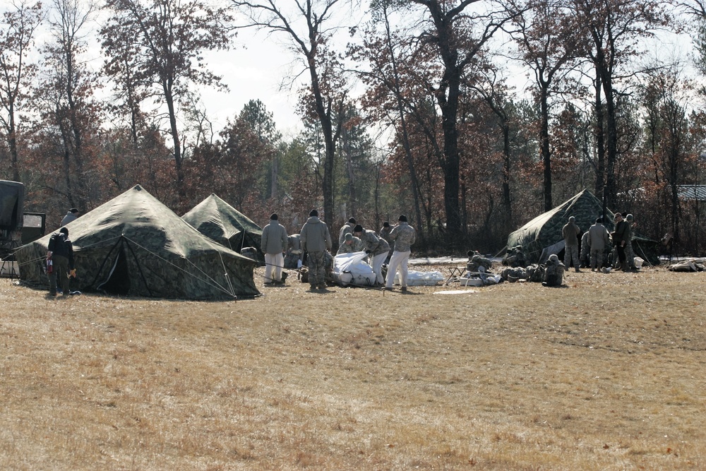 Cold-Weather Operations Course Class 18-05 operations at Fort McCoy