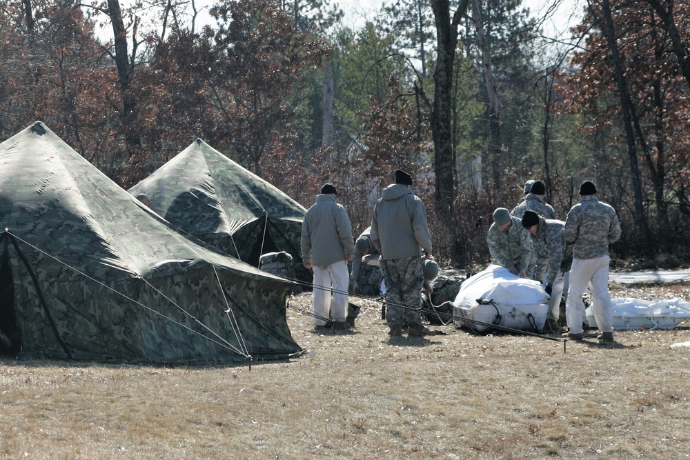 Cold-Weather Operations Course Class 18-05 operations at Fort McCoy