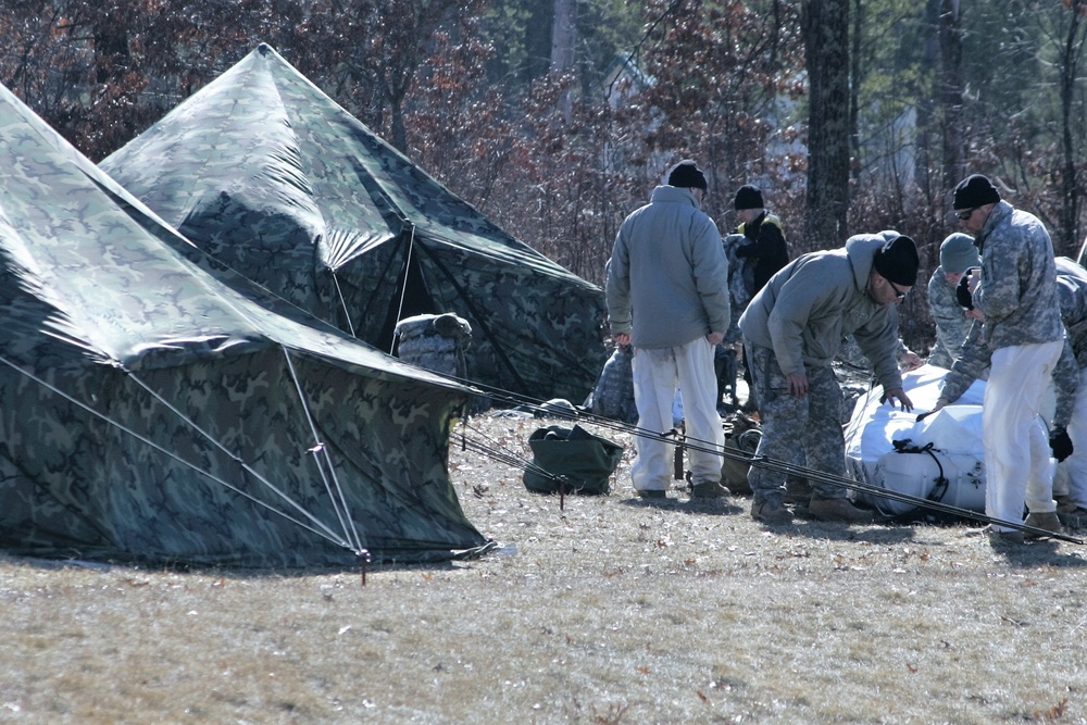 Cold-Weather Operations Course Class 18-05 operations at Fort McCoy