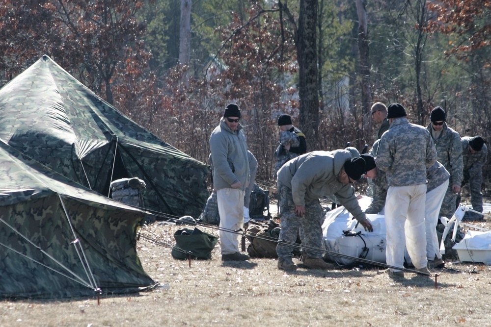 Cold-Weather Operations Course Class 18-05 operations at Fort McCoy