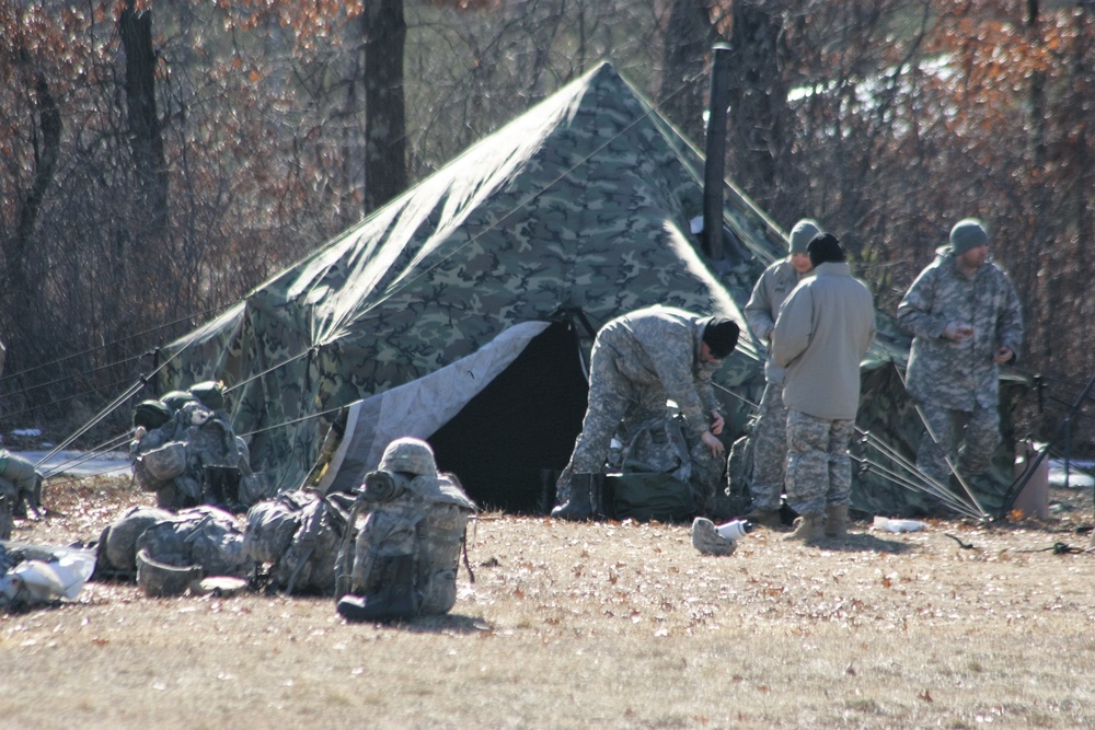 Cold-Weather Operations Course Class 18-05 operations at Fort McCoy