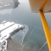 Overflight of Port William, Kodiak Island, Alaska, oil spill site