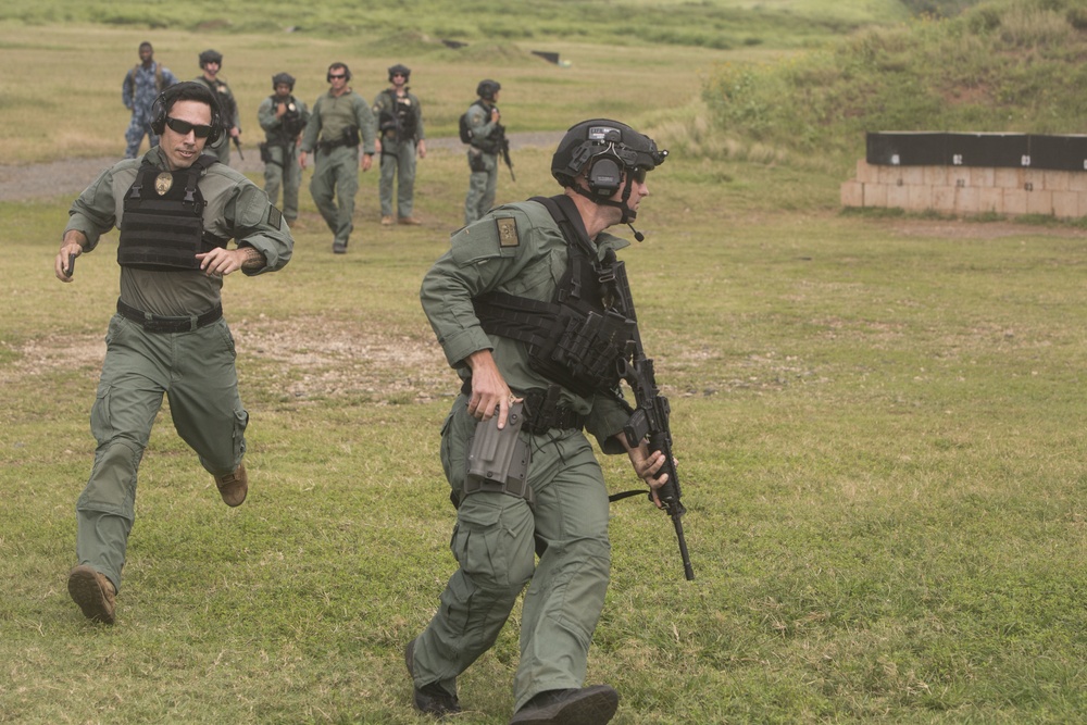 Quick Draw: SRT conducts weapons training at K-Bay Range