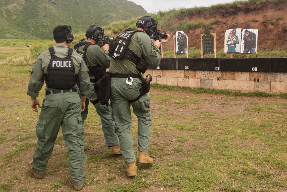 Quick Draw: SRT conducts weapons training at K-Bay Range