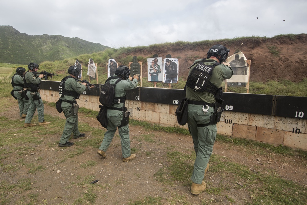 Quick Draw: SRT conducts weapons training at K-Bay Range