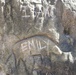 Ancient petroglyph vandalized, Corps seeking information