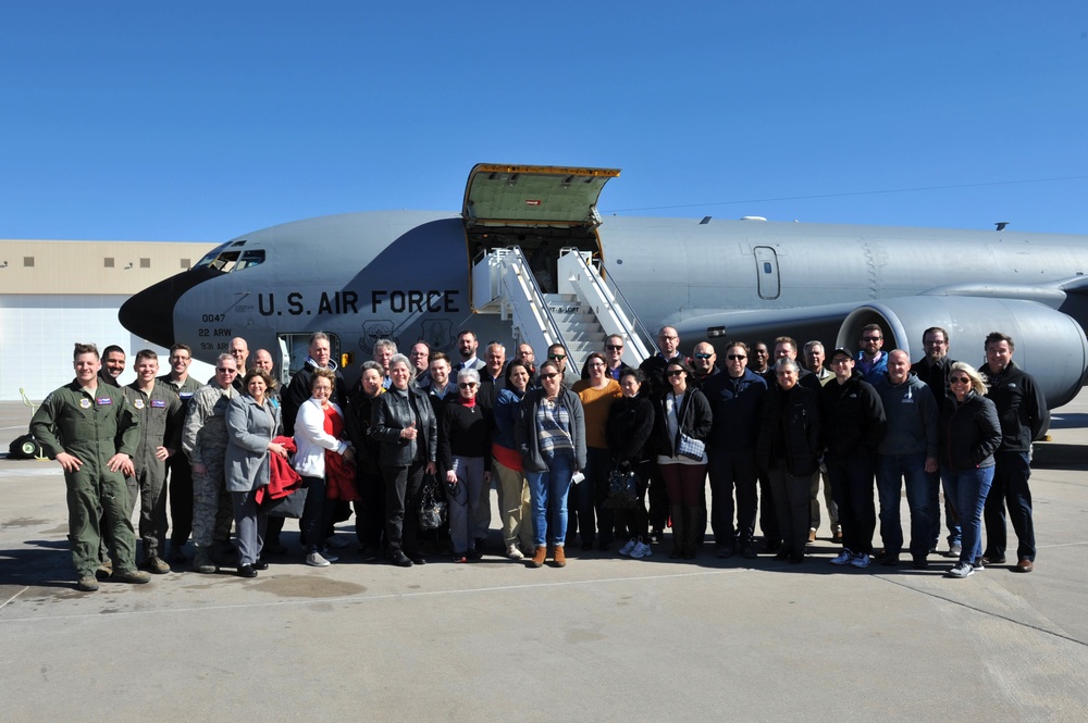 McConnell AFB showcases mission to civic leaders