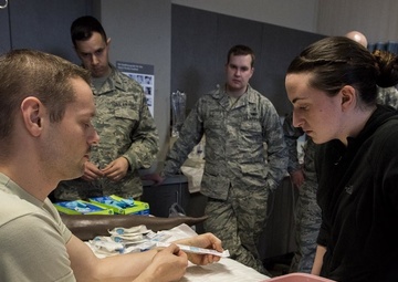 141st MDG Guardsmen gain valuable skills at WSU College of Nursing