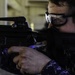 USS San Diego (LPD 22) Sailor Shoots A M4