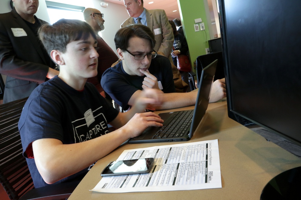 Central Ohio students compete during cybersecurity capture the flag challenge