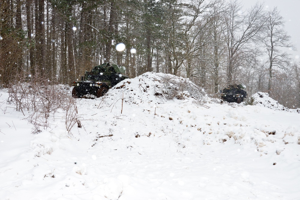 The convoy live fire