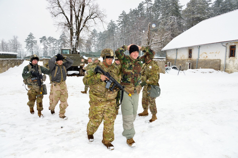 The convoy live fire