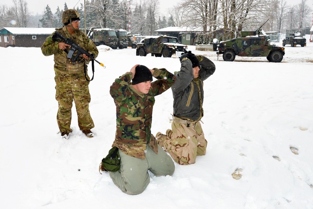 The convoy live fire