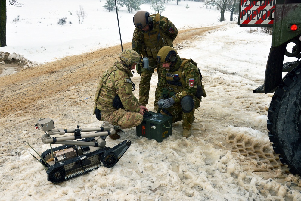 EOD demolition operations