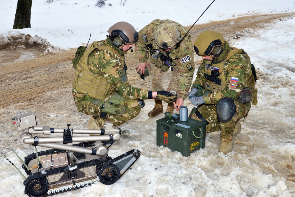 EOD demolition operations