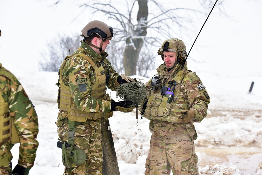 EOD demolition operations