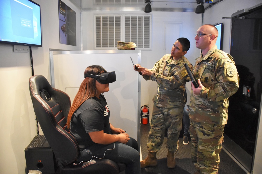 Phoenix high school students engage with interactive Aviation trailer