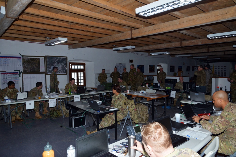 Brig. Gen. Milan Zurman visited 16 th Special Troops Battalion