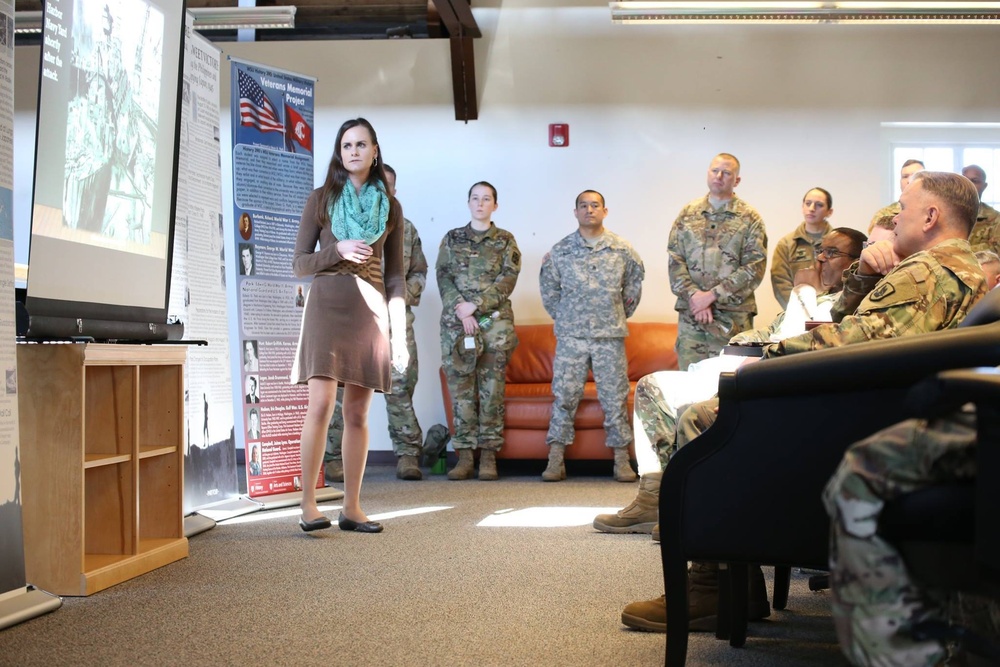 161st Infantry Regiment History Presentation at Camp Murray