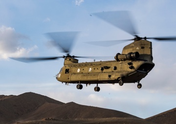83rd ERQS Guardian Angels conduct Tactical Critical Casualty Care Working with U.S. Army CH-47's