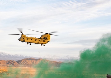 83rd ERQS Guardian Angels conduct Tactical Critical Casualty Care Working with U.S. Army CH-47's