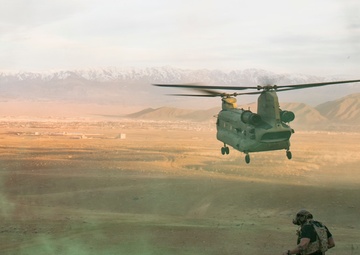 83rd ERQS Guardian Angels conduct Tactical Critical Casualty Care Working with U.S. Army CH-47's