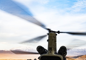 83rd ERQS Guardian Angels conduct Tactical Critical Casualty Care Working with U.S. Army CH-47's
