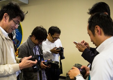Japanese media outlets board MV-22 Osprey in Okinawa, Japan