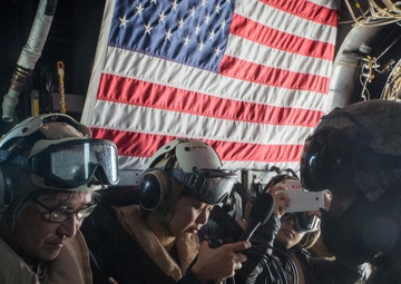 Japanese media outlets board MV-22 Osprey in Okinawa, Japan