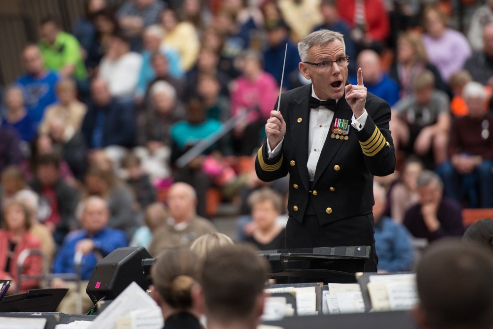 Navy Band visits Edwardsville