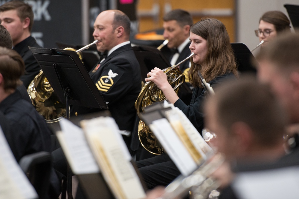 Navy Band visits Edwardsville