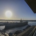 USS Nimitz prepares to enter dry dock