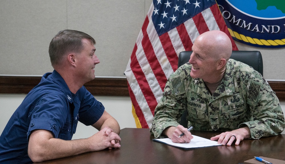 CTF 75 Signs Search and Rescue Memorandum of Agreement