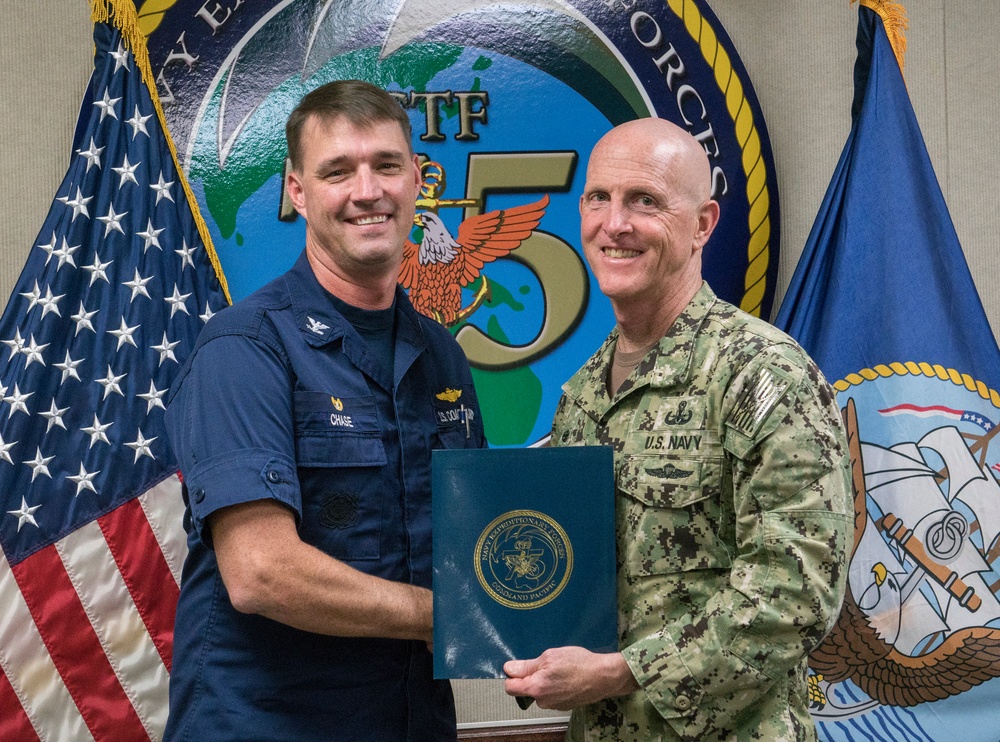 CTF 75 Signs Search and Rescue Memorandum of Agreement