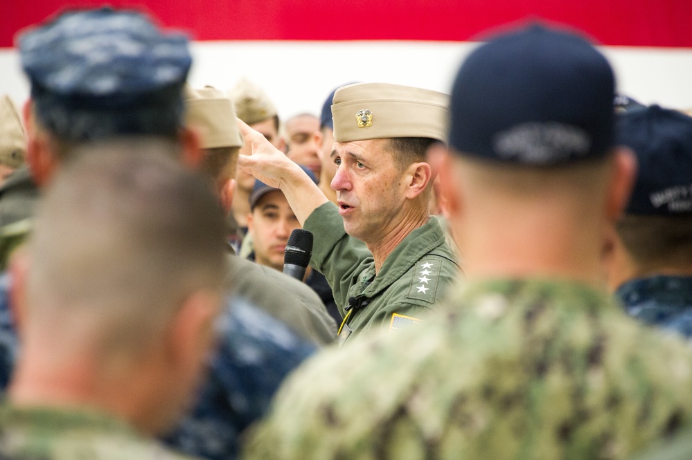 CNO,MCPON Visit HSC-7