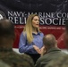 Senior Leaders Of The 2nd Marine Aircraft Wing Make Contributions To the Navy And Marine Corps Relief Society