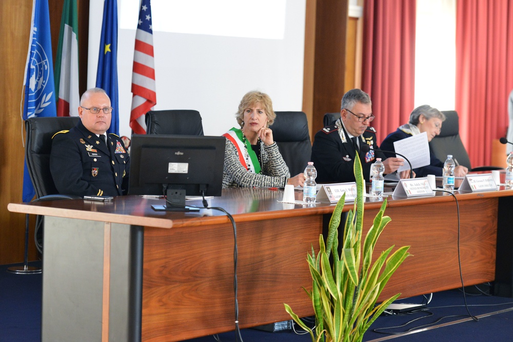 8th Gender Protection in Peace Support Operations Course and International Woman’s Day at Center of Excellence for Stability Police Units (CoESPU) Vicenza, Italy