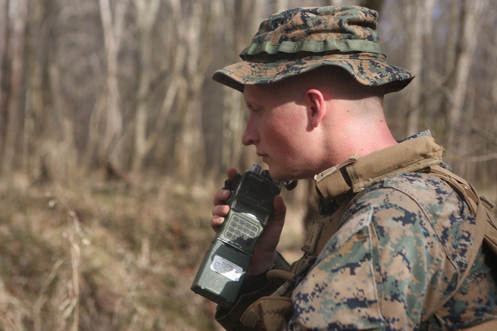 Reaching the distance: 1/2 conducts deployment for training