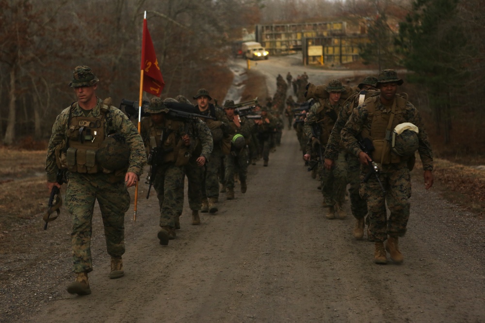 Reaching the distance: 1/2 conducts deployment for training