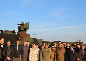 German Young Social Democrats visit AFSBn-Mannheim