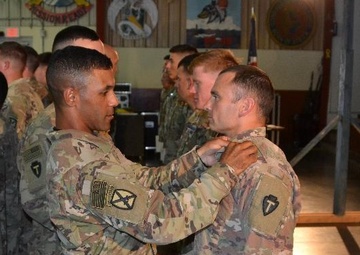 Texas Guardsmen earn the EIB in Djibouti