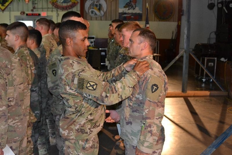 Texas Guardsmen earn the EIB in Djibouti