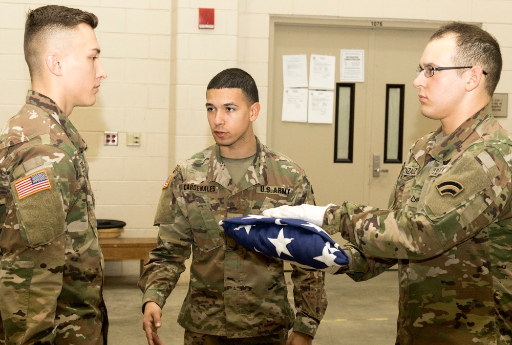 NY National Guard Soldiers hone funeral honors skills