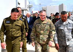 General Scaparrotti Visits Israel for Juniper Cobra 2018