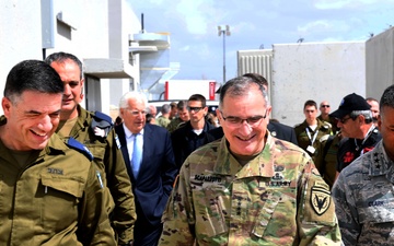 U.S. European commander visits troops participating in Juniper Cobra 2018